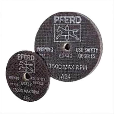 Pferd Fd 69442 4X1-2X3-8 24 Grit Small Grinding Whl 419-69442